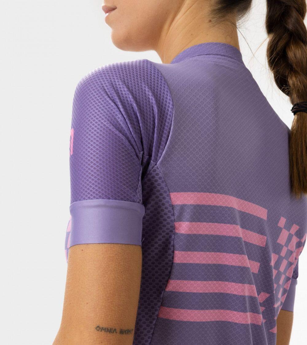 Maglia a manica corta Alé Play Donna Viola 4/7