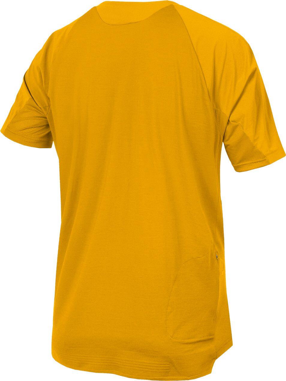Endura GV500 Foyle Mustard Yellow Technisch T-shirt 2/5