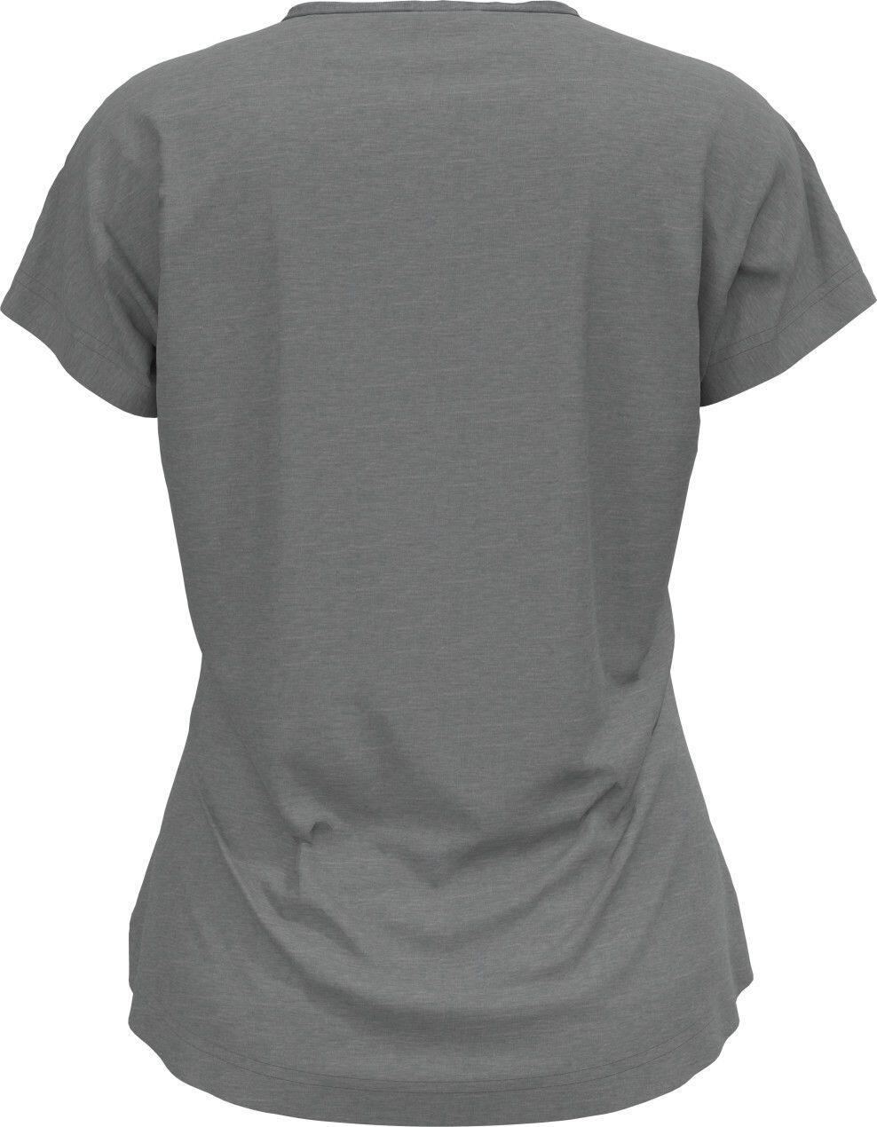 Maillot Manches Courtes Odlo Ascent 365 Femme Gris 2/2