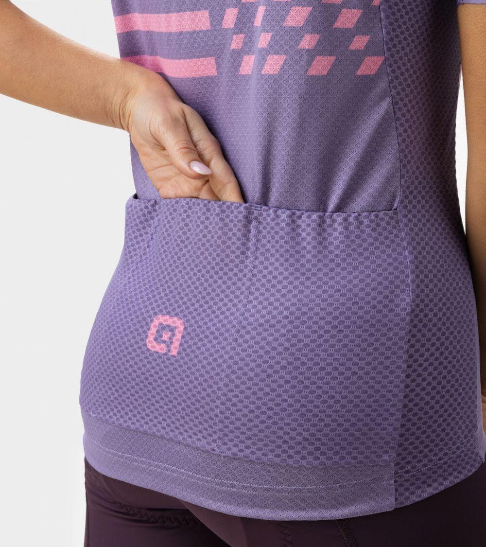 Maglia a manica corta Alé Play Donna Viola 6/7