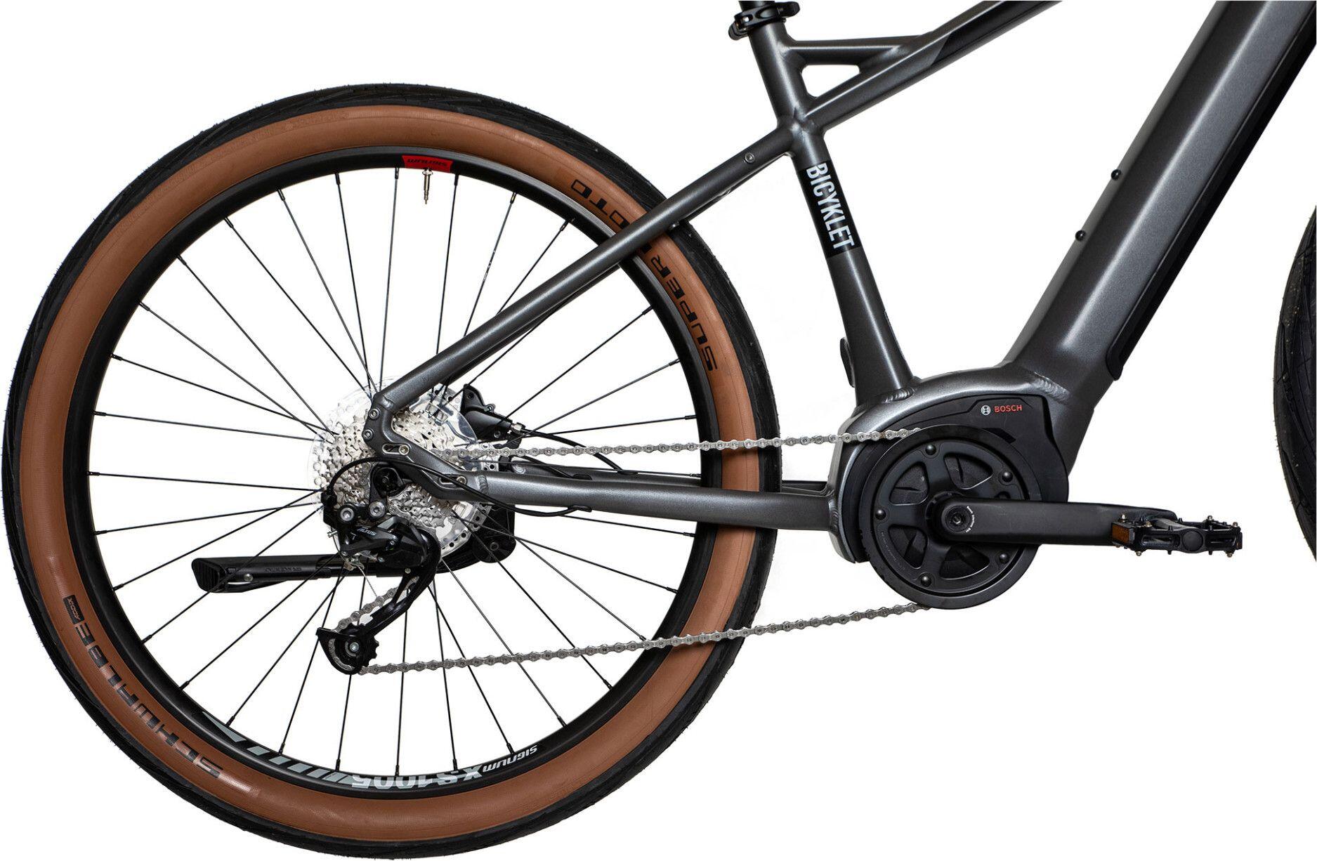 Bicyklet Gabriel Elektro-Fitnessrad Shimano Altus 9S 500 Wh 27.5'' Titanium Grau 3/7