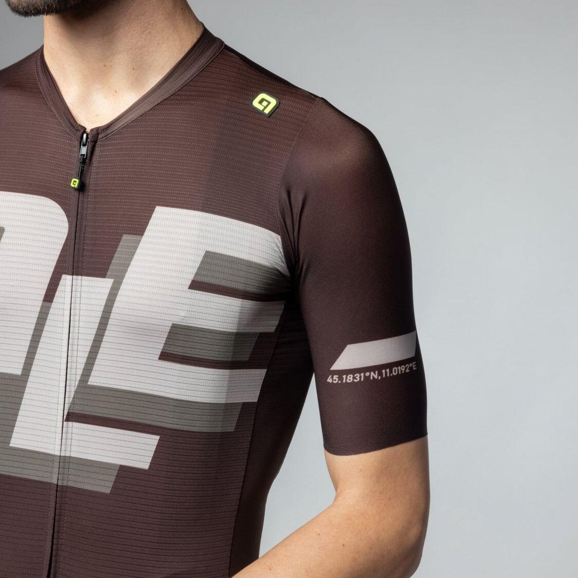 Maglia a maniche corte Alé Sauvage Brown 5/7