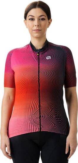 Maillot Manches Courtes Femme Alé Circus Rose