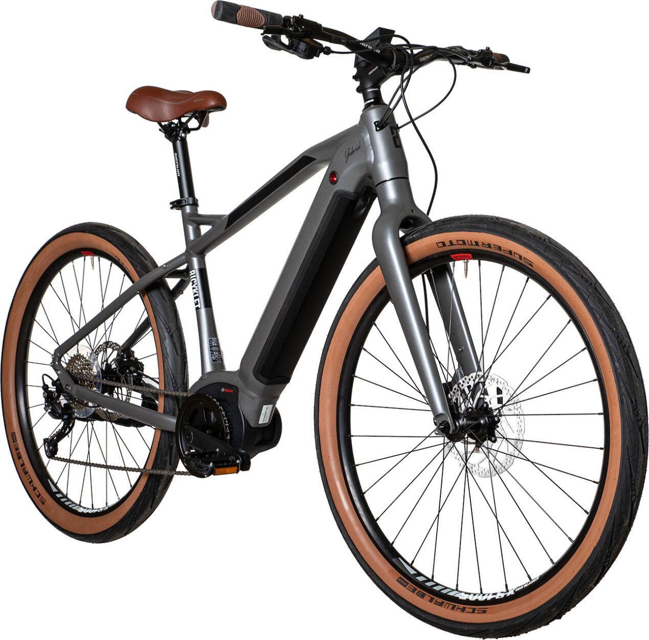 Bicyklet Gabriel Elektro-Fitnessrad Shimano Altus 9S 500 Wh 27.5'' Titanium Grau 2/7