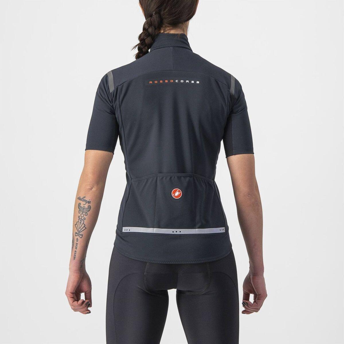 Maillot Manches Courtes Femme Castelli Gabba RoS 2 Noir 2/6
