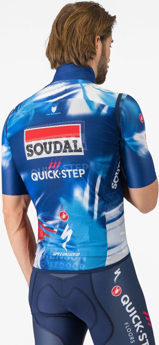 Gilet Coupe Vent Castelli Pro Light Soudal Quick-Step 2025 2/4