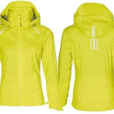 Women's waterproof jacket with reflective Basil Skane Hivis Bluesign