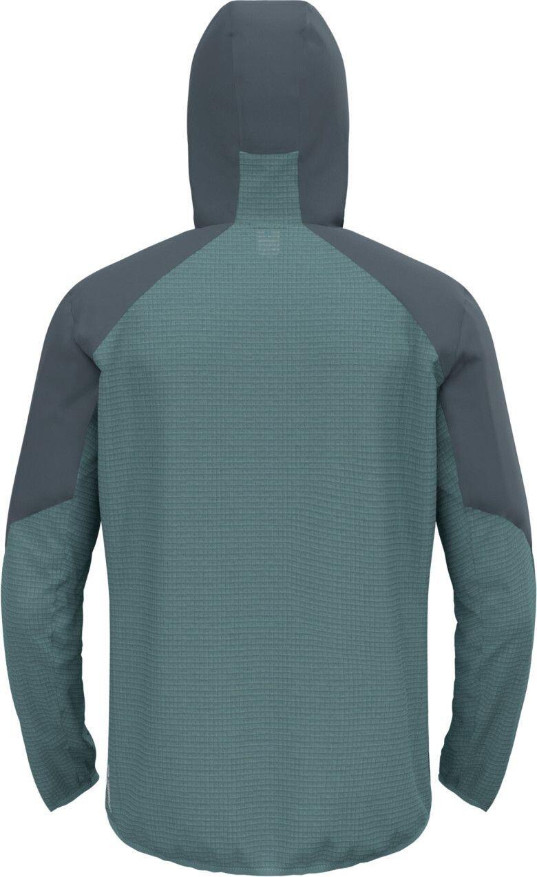 Odlo Ascent Hybrid Jacket Grigio/Blu 2/7