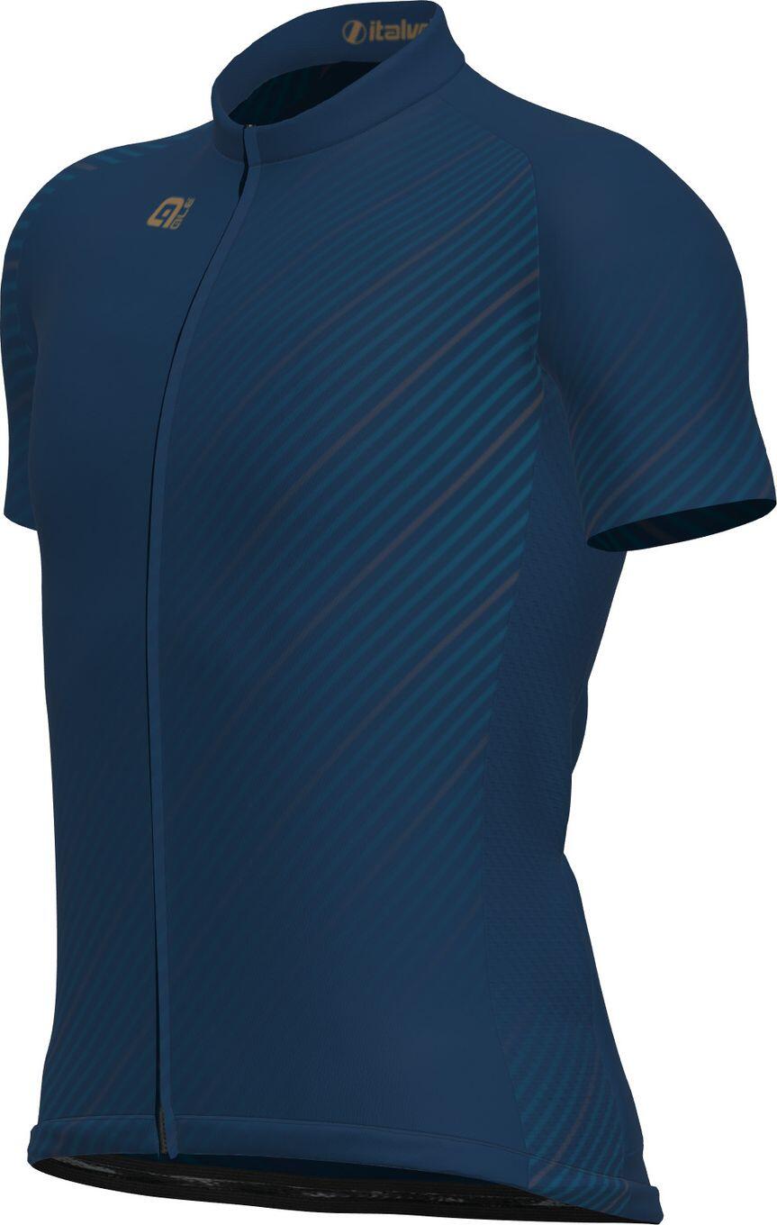Maglia Manica Corta Alé Asphalt Blu 3/4