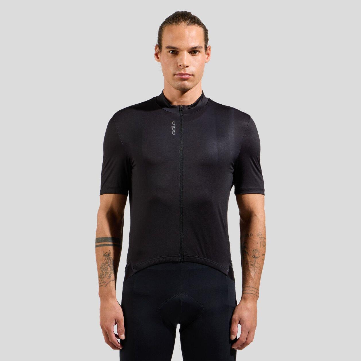 Maillot Manches Courtes Odlo Zeroweight Chill-Tec Noir 3/6