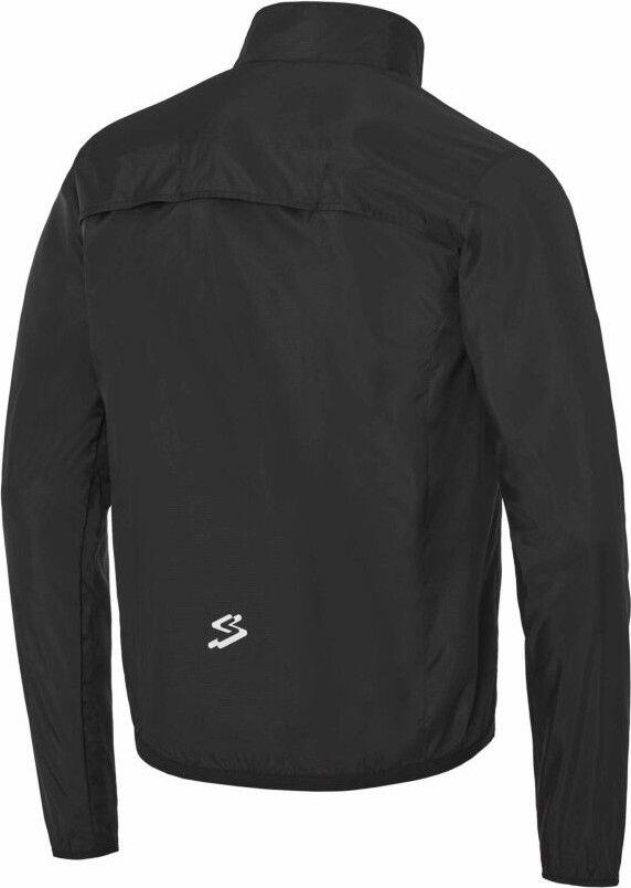 Chaqueta cortavientos unisex Spiuk Anatomic Negra 2/5