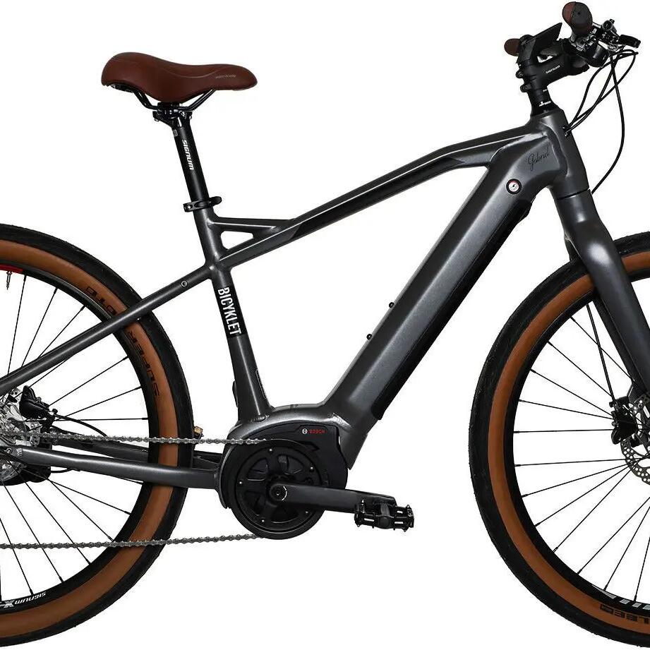 Bicyklet Gabriel Electric Fitness Bike Shimano Altus 9S 500 Wh 27.5'' Titanium G