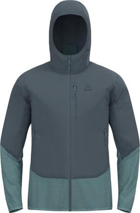Odlo Ascent Hybrid Jacket Grau/Blau