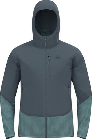 Odlo Ascent Hybrid Jacket Grau/Blau