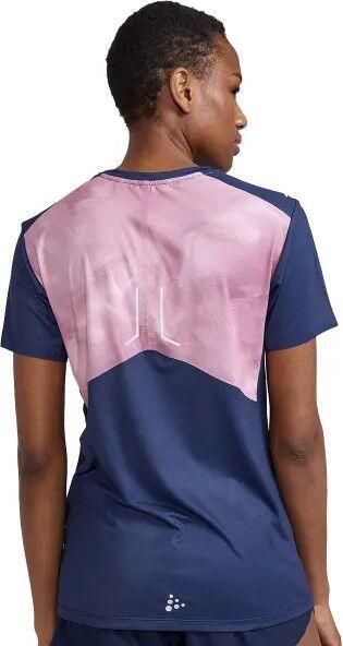 T-Shirt Running Craft Pro Hypervent Bleu Multi Couleurs Femme 2/3
