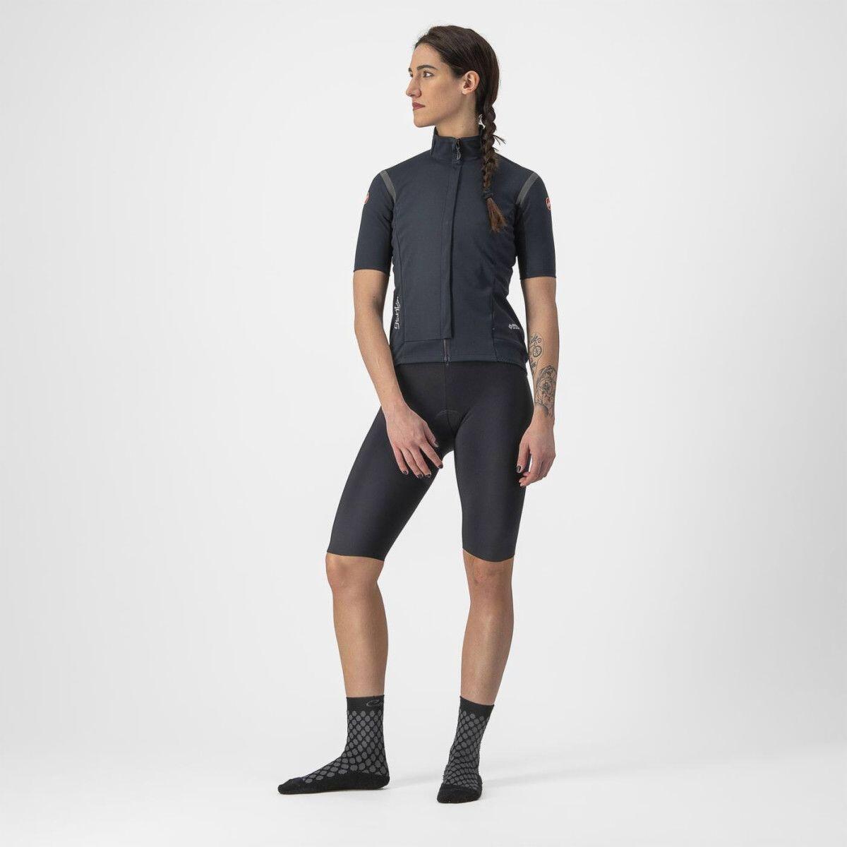Maillot Manches Courtes Femme Castelli Gabba RoS 2 Noir 6/6