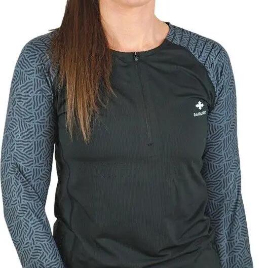 Raidlight R-Light Black Women's long sleeve jersey