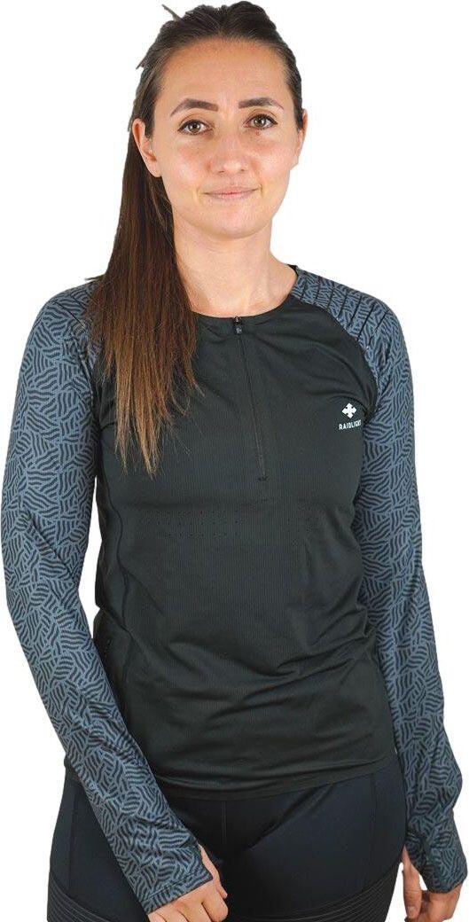 Camisola de manga comprida para mulher Raidlight R-Light Black 1/7