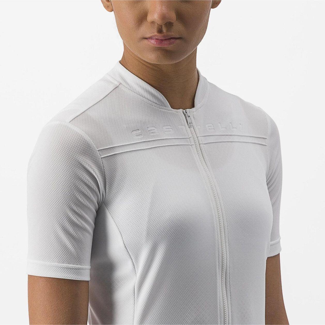 Maglia manica corta Castelli Anima 4 Bianco Avorio Donna 5/7