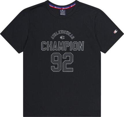 Champion Legacy T-Shirt kurzarm Schwarz mit '92'-Print