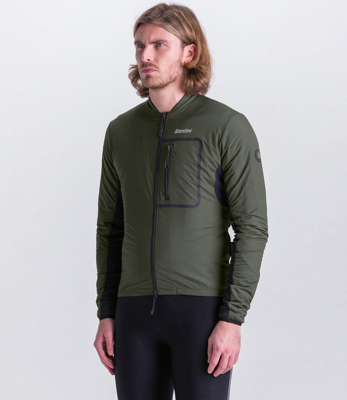 Veste Manches Longues Santini Alpha T Vert 5/6