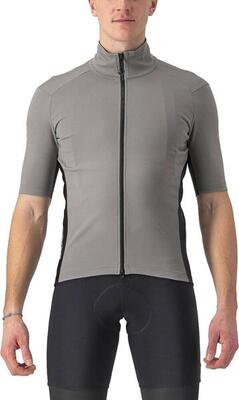 Castelli perfetto ros 2 wind short sleeve jersey light/dark grey