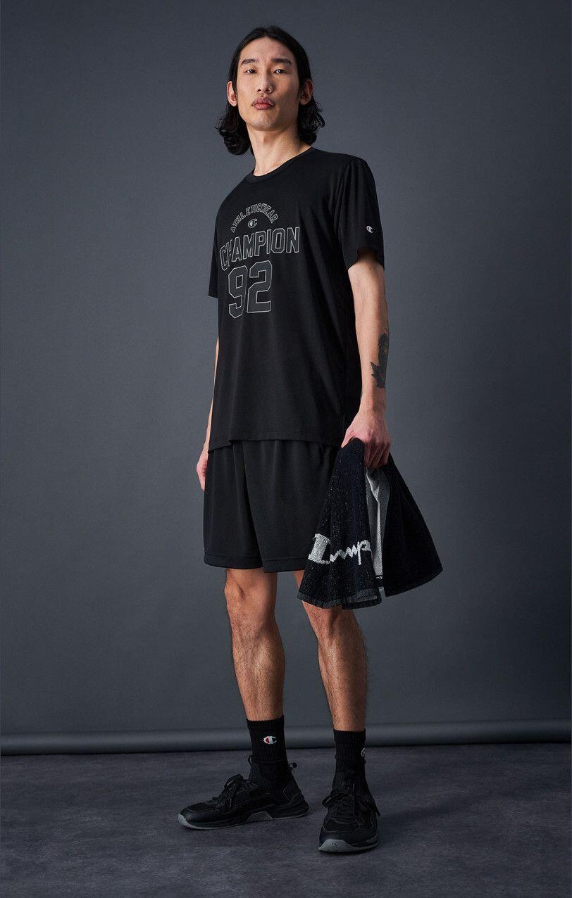 Champion Legacy T-Shirt Kurzarm Schwarz 4/5