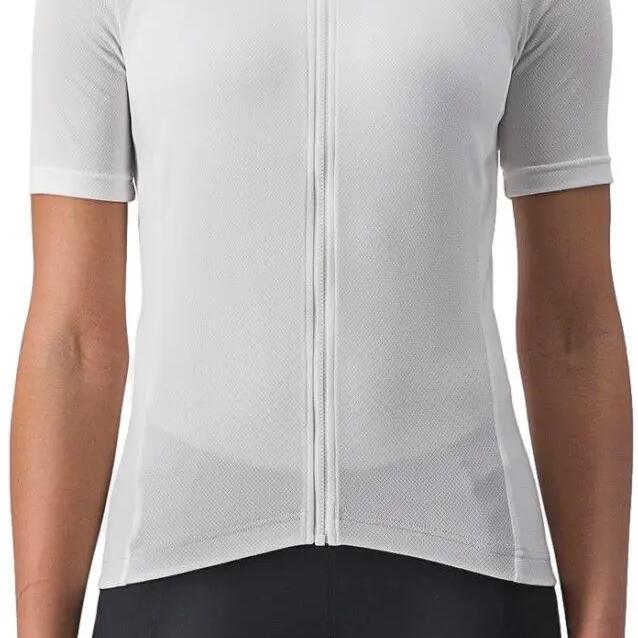Castelli Anima 4 White Ivory Women's Short Sleeve Jersey