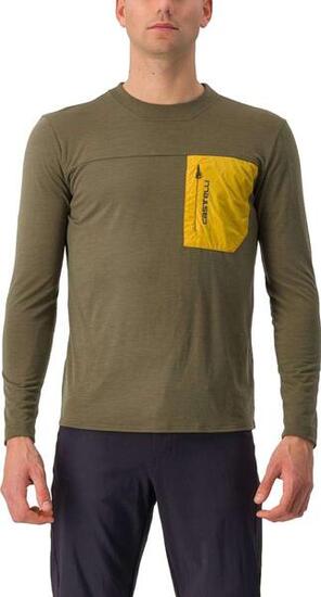 Castelli Unlimited Merino Long Sleeve Jersey Black/Grey