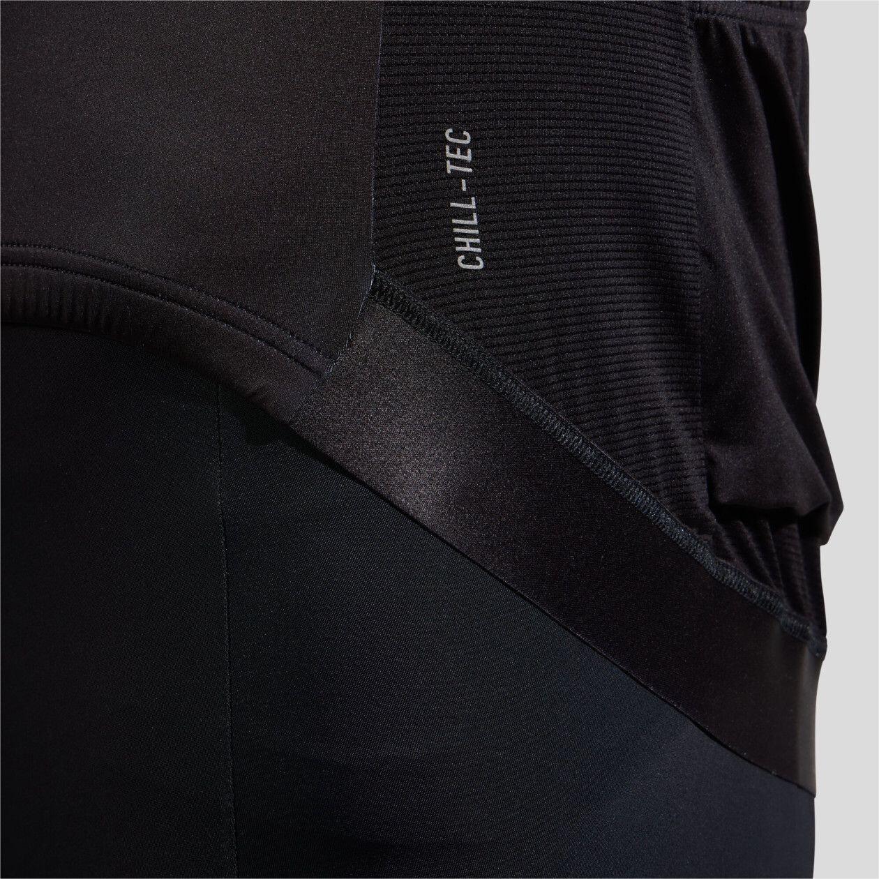 Maillot Manches Courtes Odlo Zeroweight Chill-Tec Noir 6/6