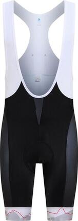 Odlo Performance Pyrénées Bib Broek - Grijs/Wit/Rood