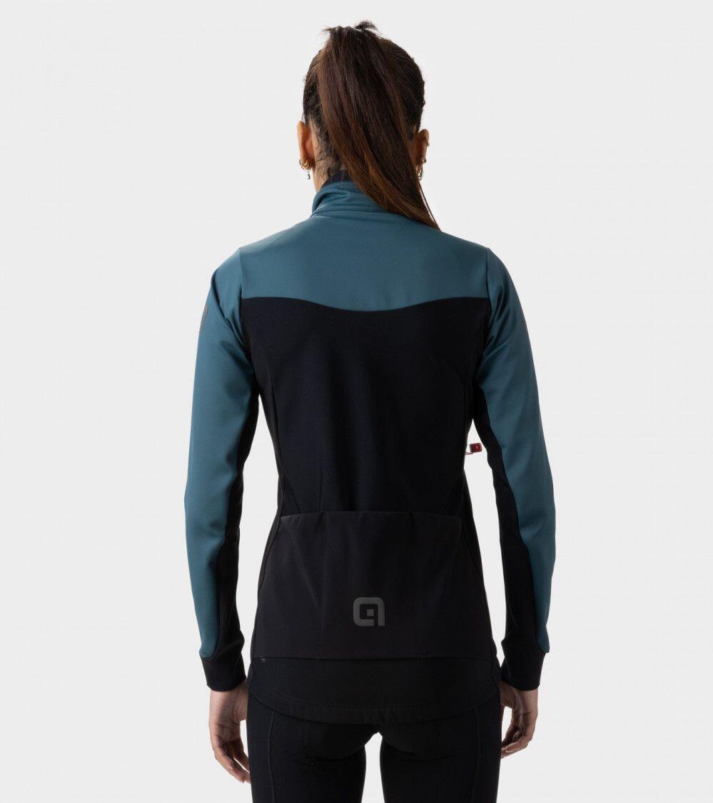 Giacca a maniche lunghe Alé Future Warm Donna Verde 2/7