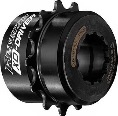 Single speed reverse kit voor sram xd freewheel body