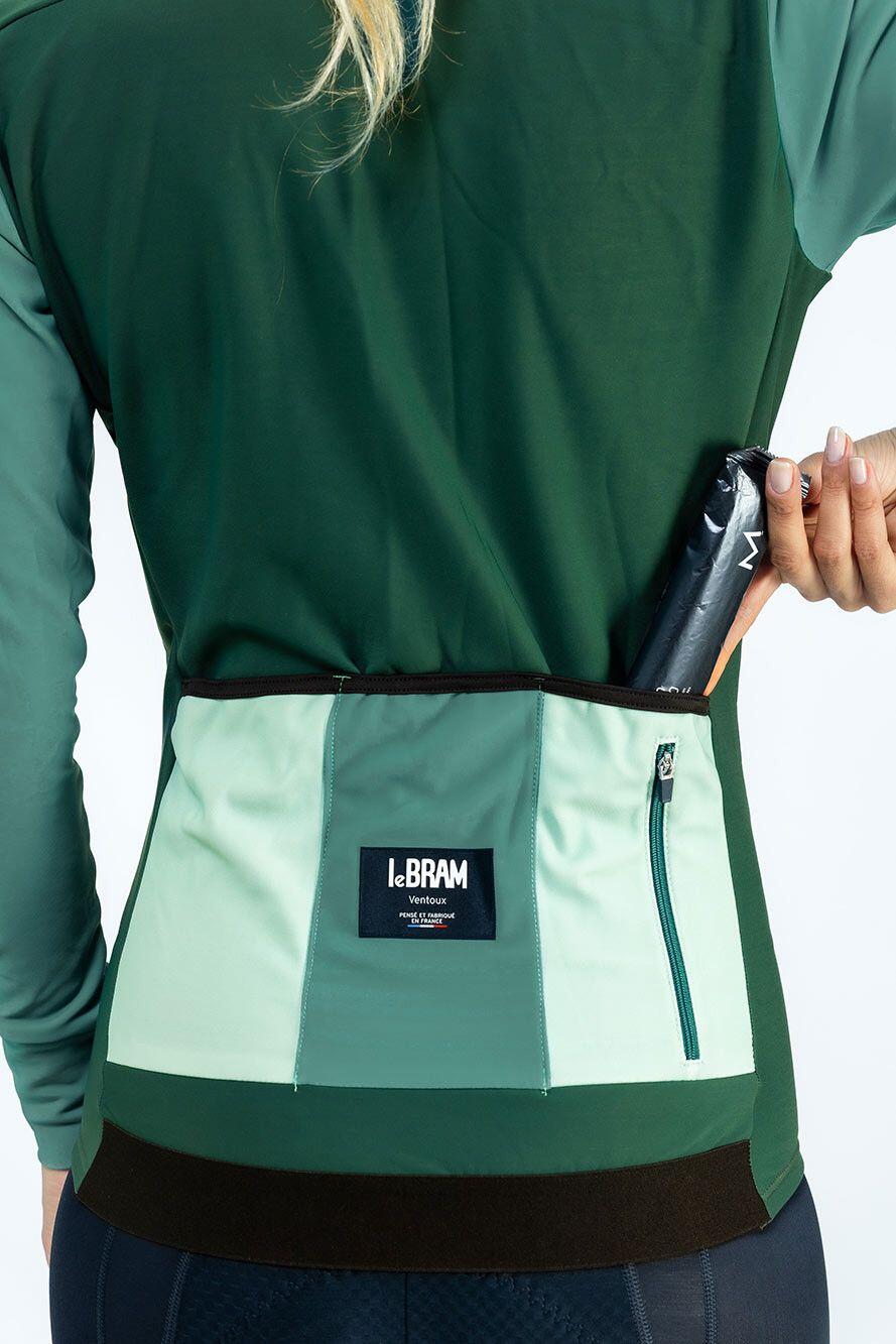 LeBram Ventoux Uni Long Sleeve Jersey Agave Green 3/6