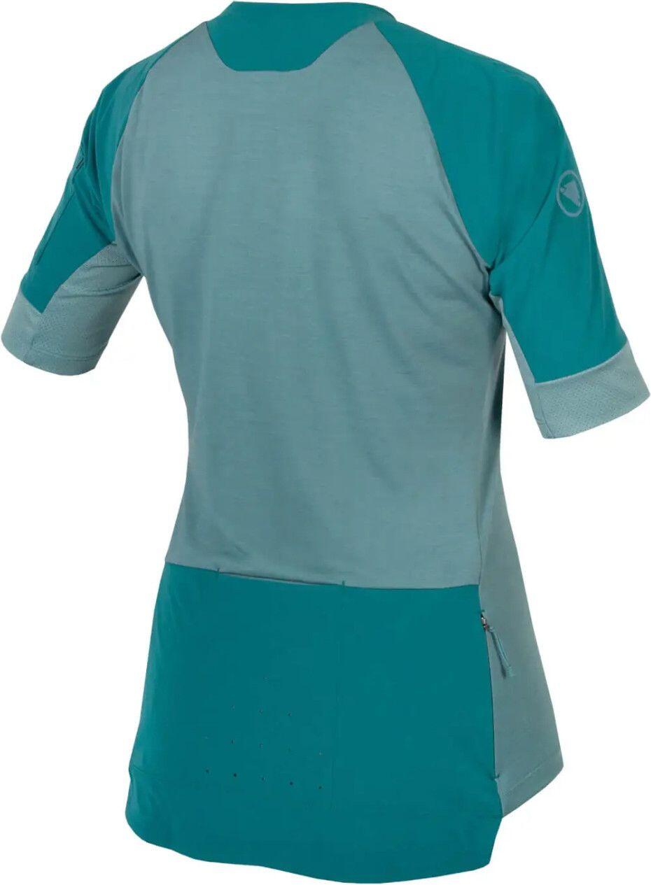 Maillot Manches Courtes Endura GV500 Femme Vert 2/6