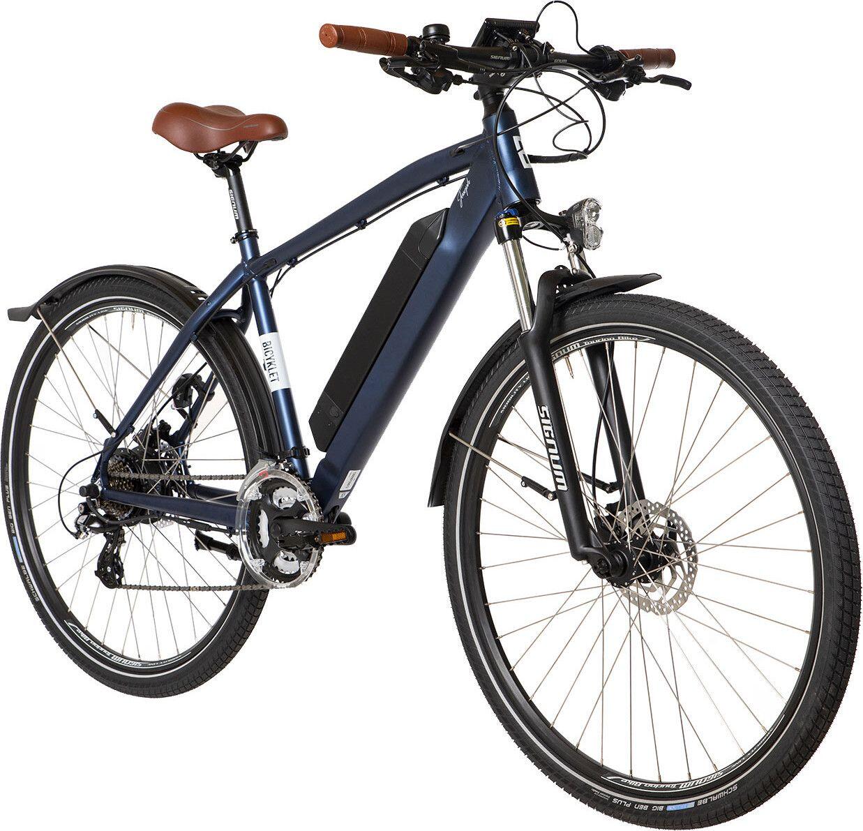 Bicyklet Joseph Elektrische Hybride Fiets Shimano Altus 7S 417 Wh 700 mm Blauw 2/7