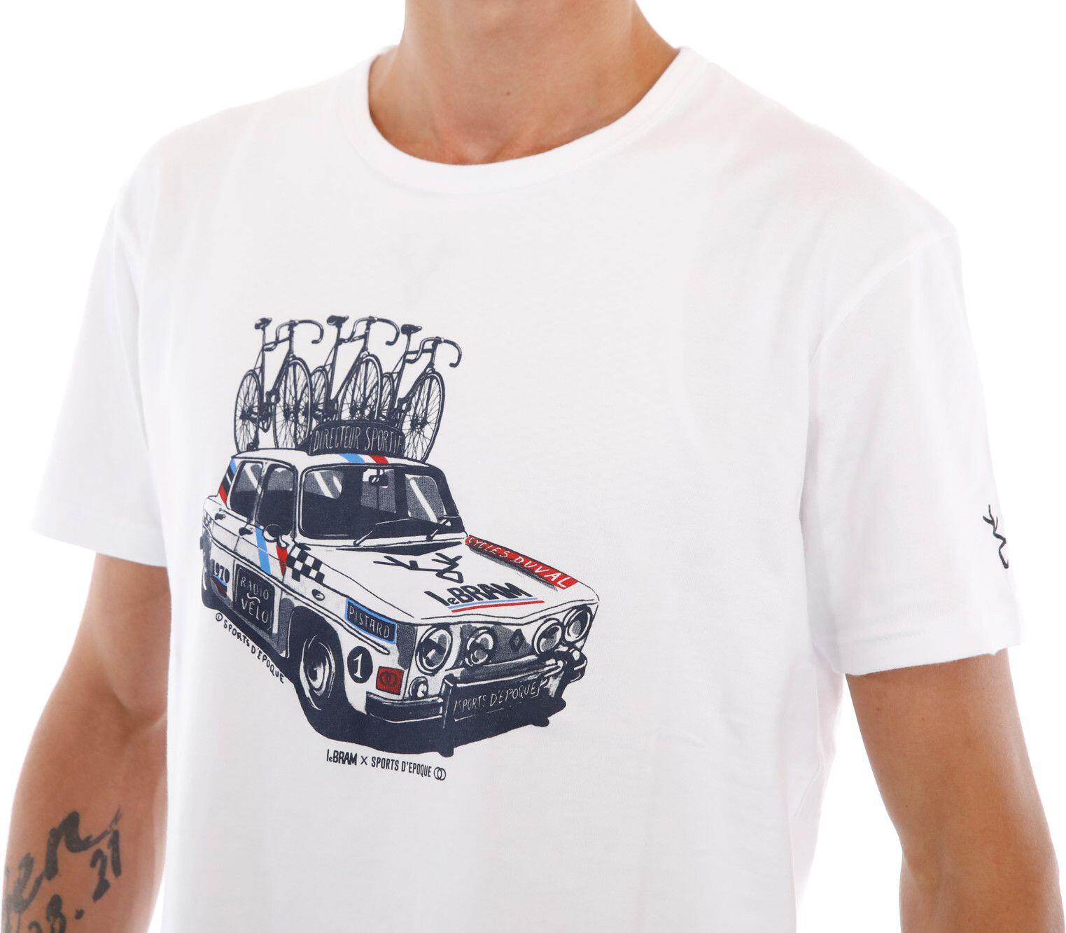 Camiseta LeBram x Sports d'Époque Directeur Sportif Blanco 5/7