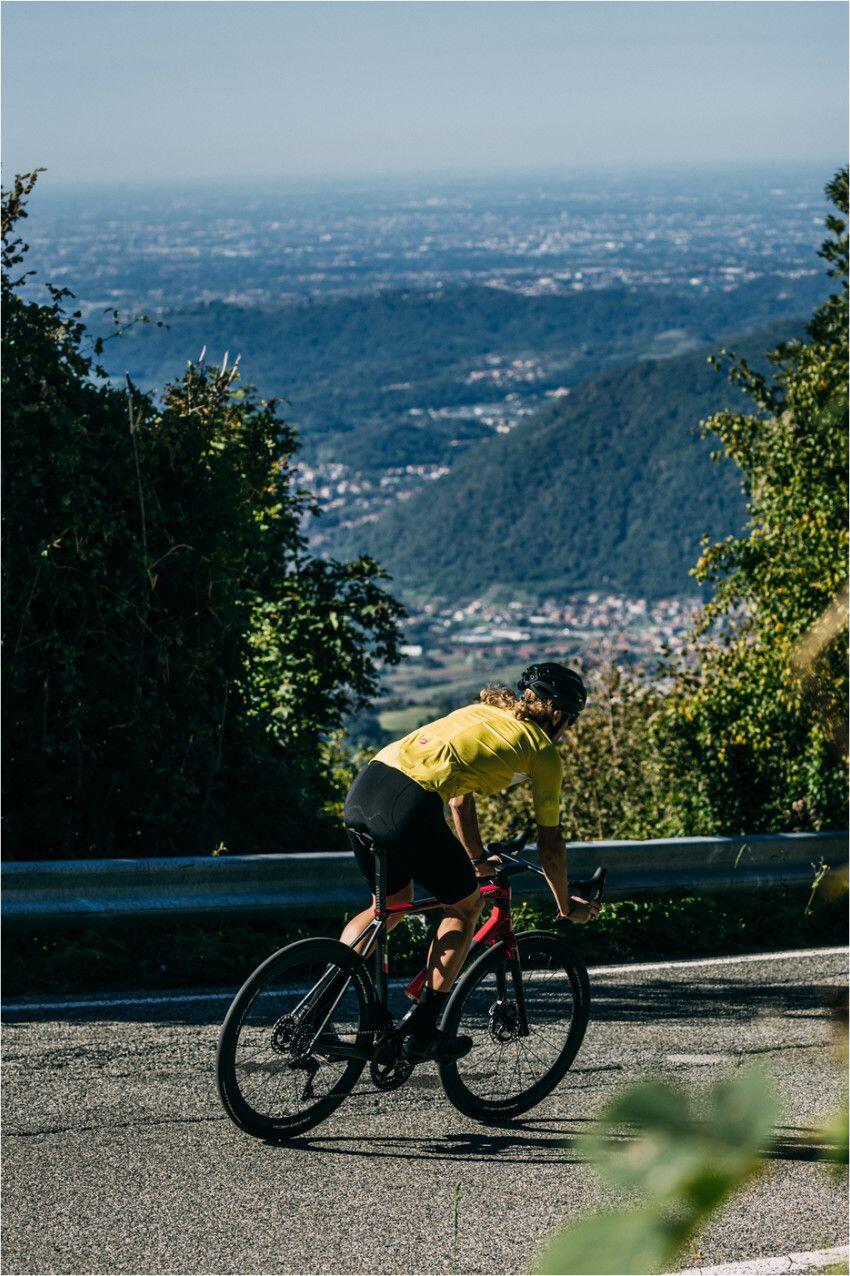 Maglia a manica corta Castelli Prologo 7 Giallo/Grigio Chiaro 5/5