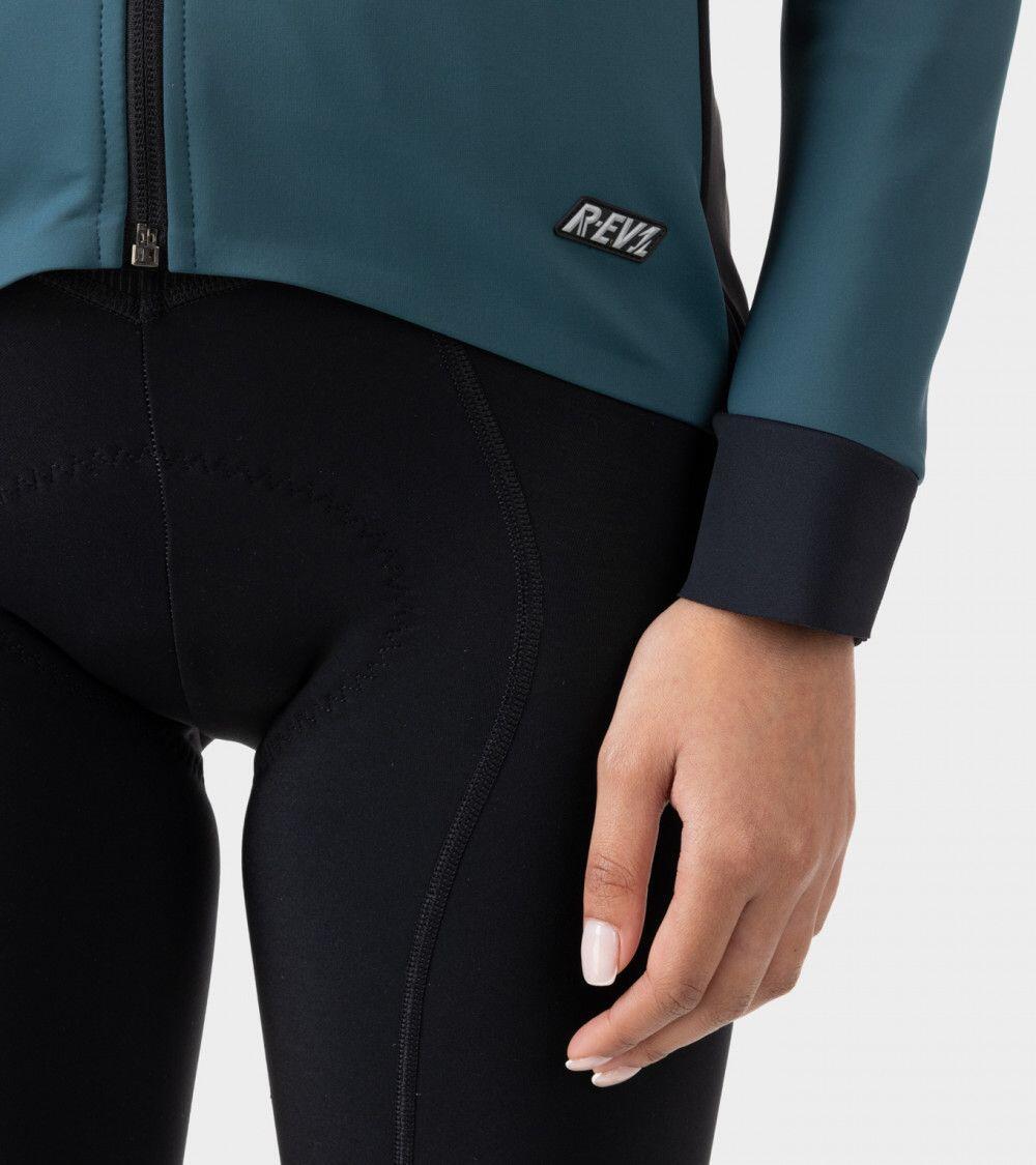 Giacca a maniche lunghe Alé Future Warm Donna Verde 6/7