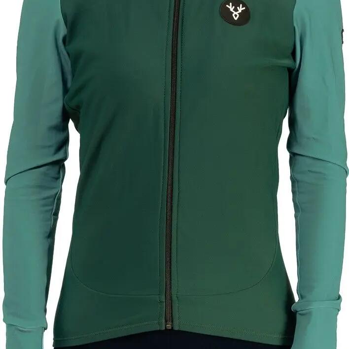 LeBram Ventoux Uni Women Long Sleeves Jersey Agave Green
