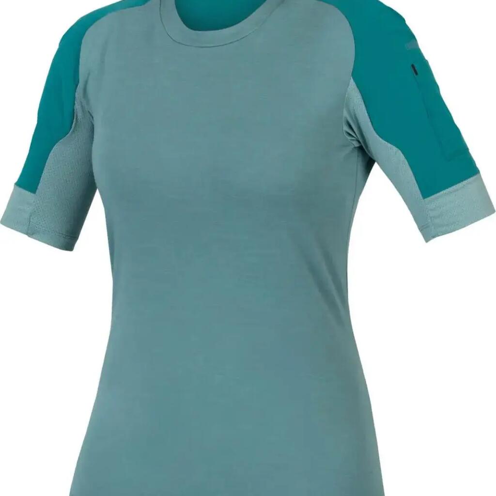 Endura GV500 Women's Short Sleeve Jersey Green