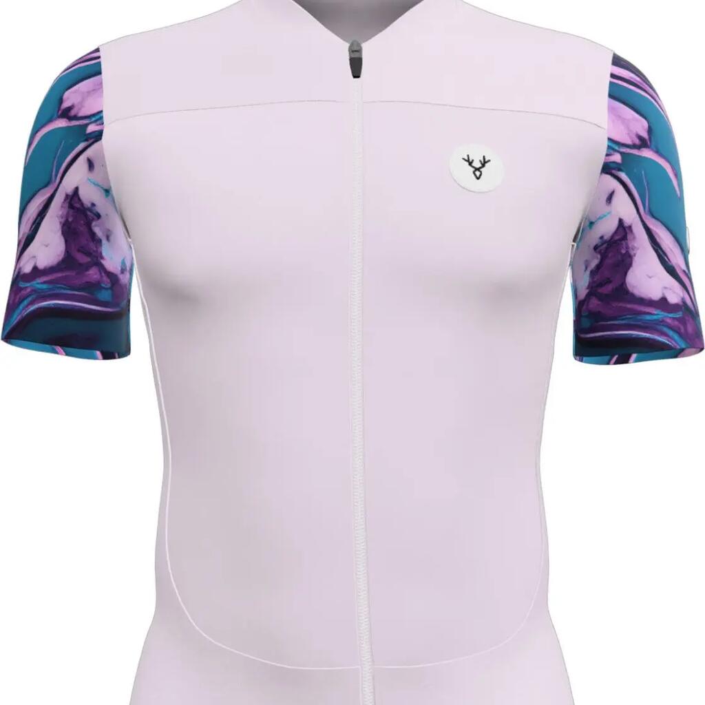LeBram Ventoux Pétrole Short Sleeves Jersey Pink
