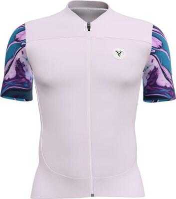 Lebram ventoux pétrole short sleeves jersey pink