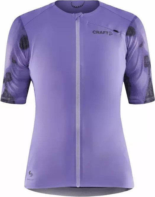 Maillot manches courtes vélo Craft Pro Gravel Violet Femme 6/6