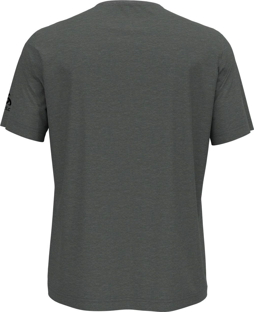 Maillot Manches Courtes Odlo Ascent 365 Linear Gris 4/5