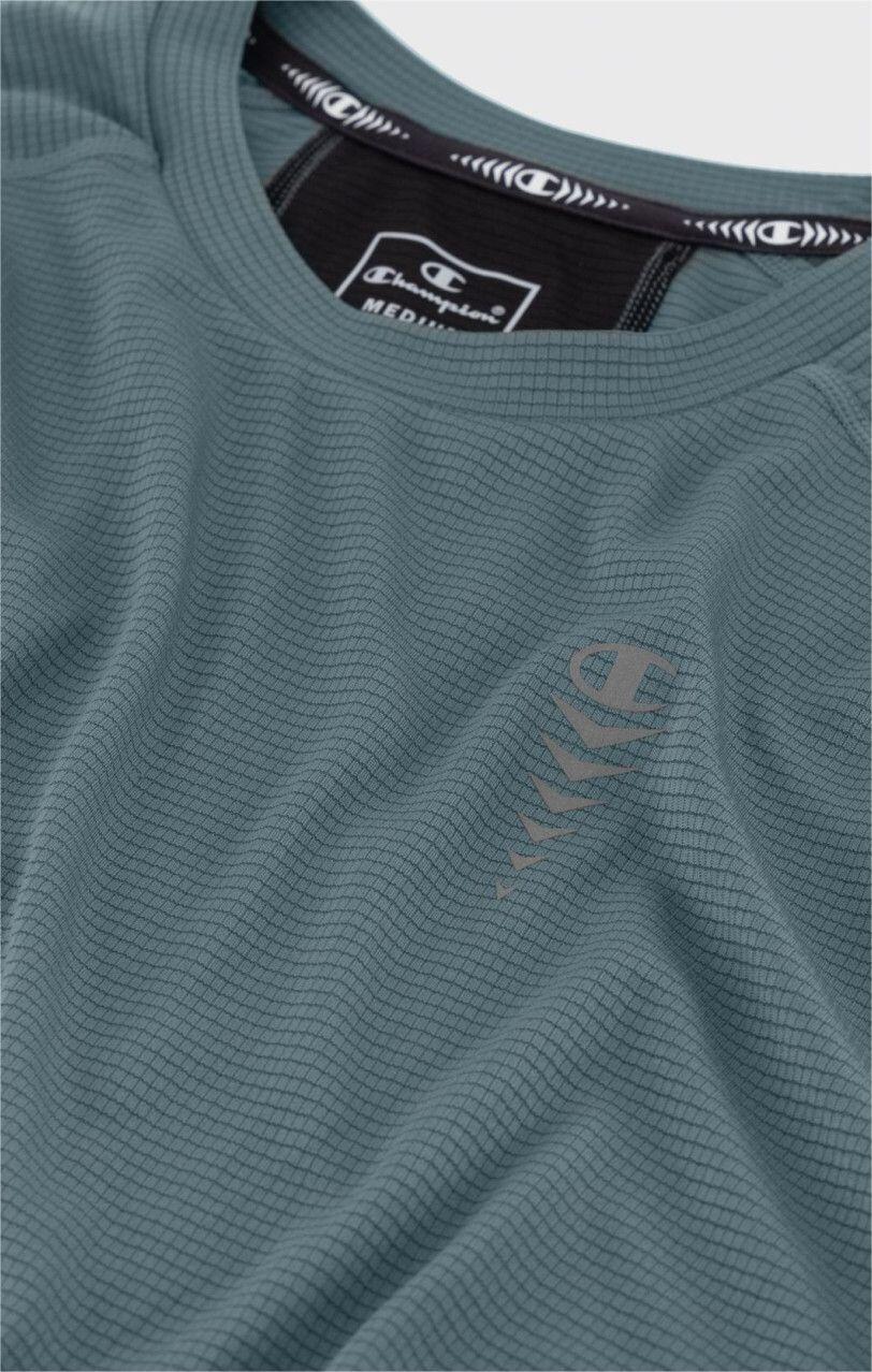 Champion Quick-Dry Langarmshirt Blau 4/5