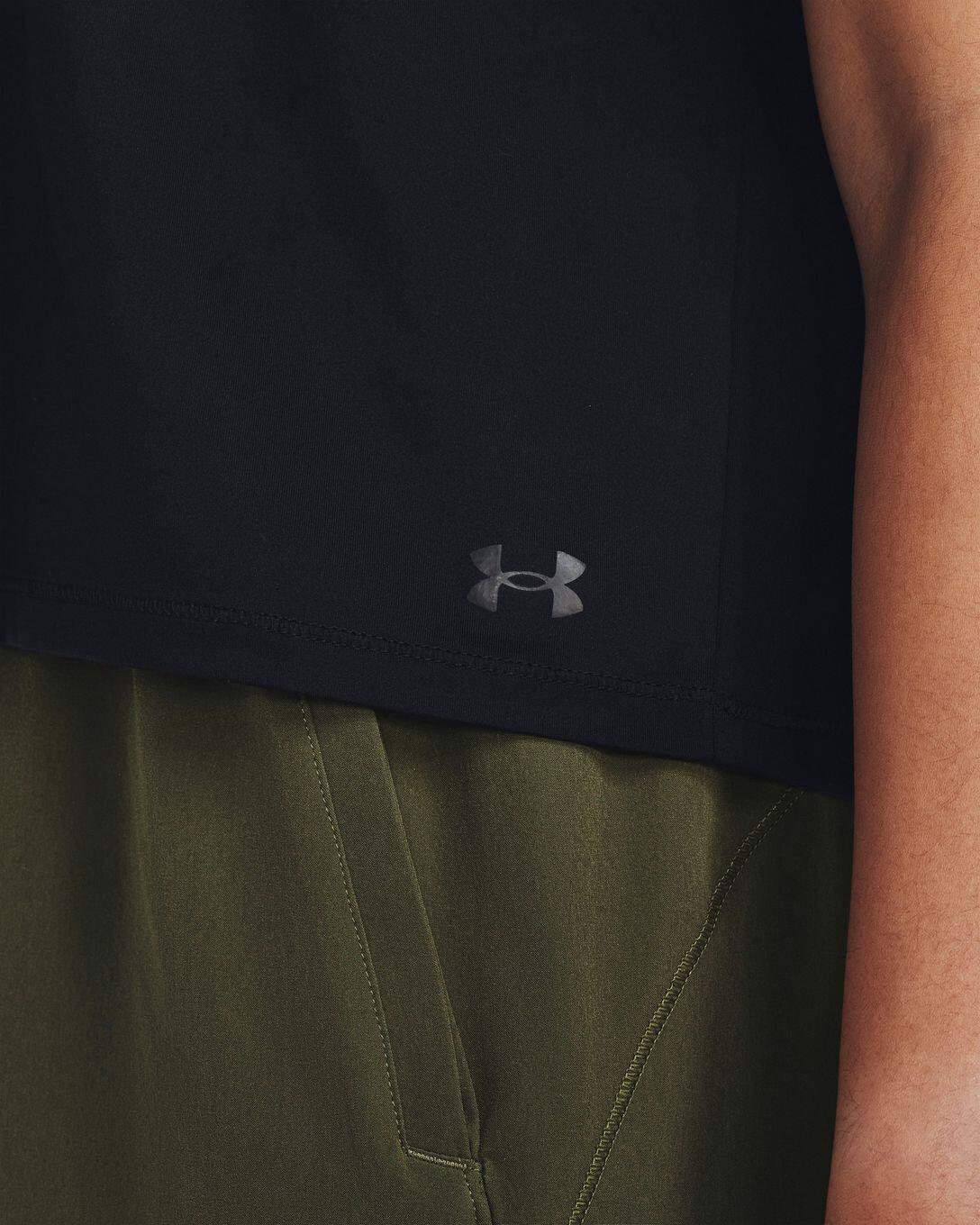 Maillot manches courtes Under Armour Motion Noir Femme 3/6