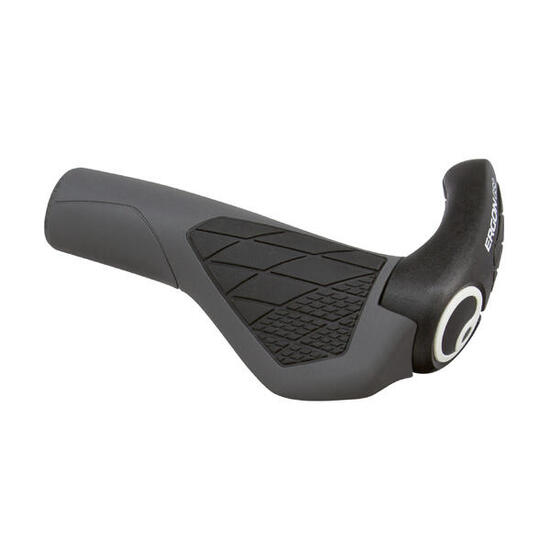 Set di Manopole ERGON con Bar End GS2 Nero