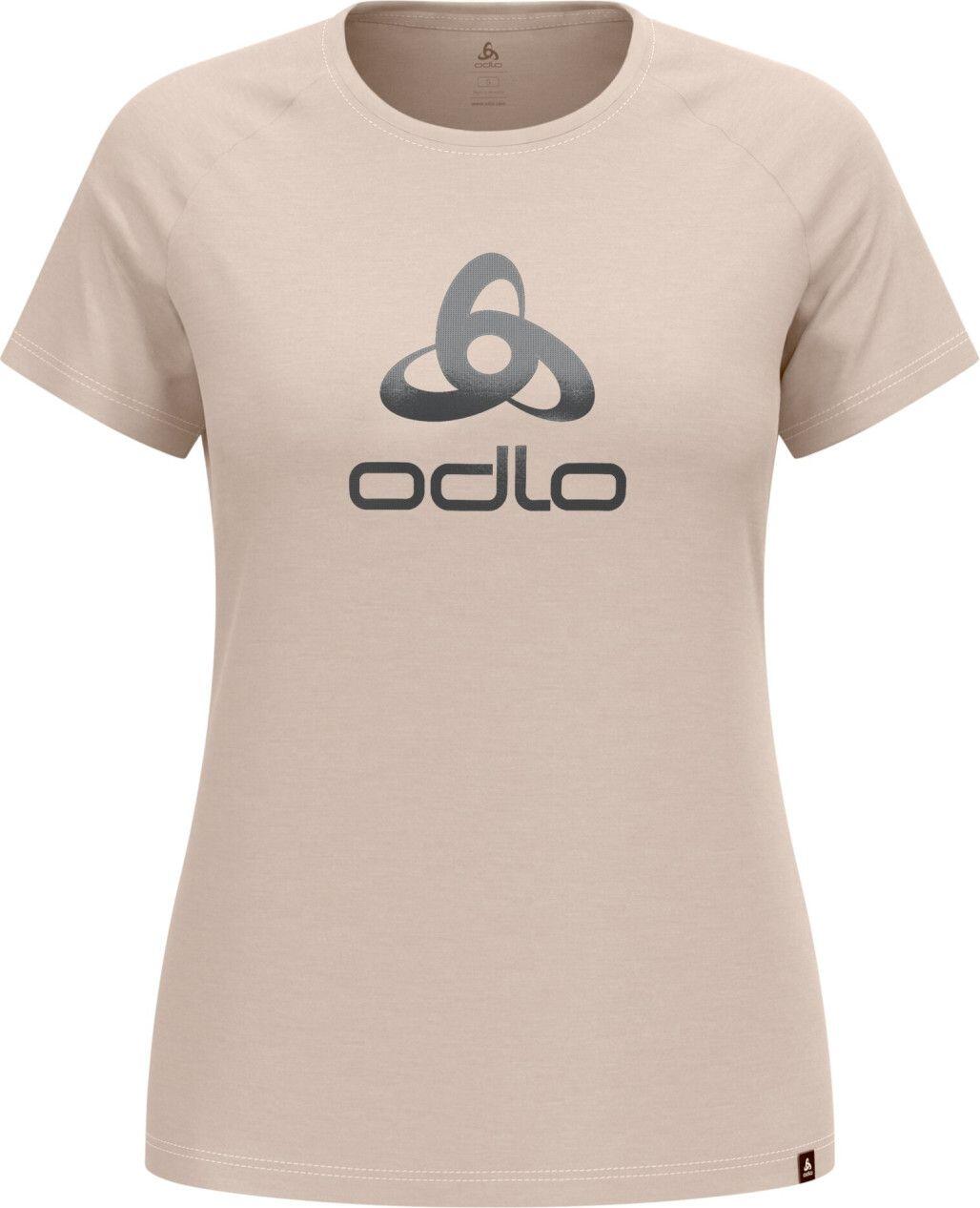 T-Shirt Technique Femme Odlo Ride 365 Performance Wool 130 Beige 1/6