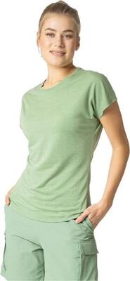 Odlo ascent 365 women's short sleeve jersey khaki